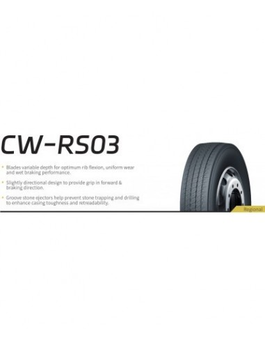 Anvelopa CAMION VARA CROSSWIND CW RS03 295/80R22.5 154/149M
